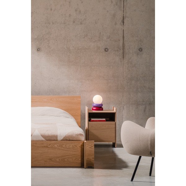 Tammepuust öökapp naturaalse värvi riiulitega Toopt - noo.ma-image-3