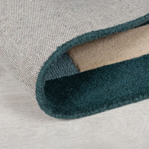 Tumeroheline käsitsi kootud villane vaip 120x180 cm Labyrinth Shaped - Flair Rugs-image-3