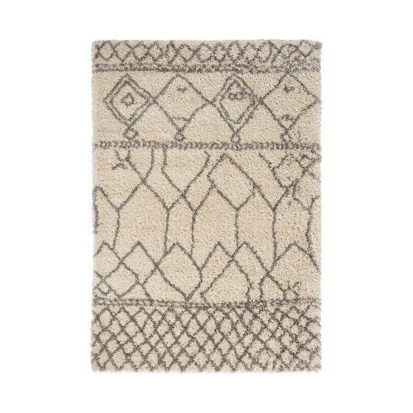 Kreemjas ja valge vaip , 160 x 220 cm Scandi Berber - Think Rugs