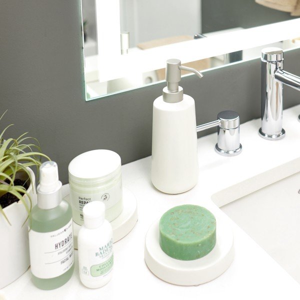 Valge keraamiline seebidosaator Vanity Eco - iDesign-image-2
