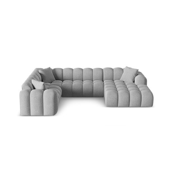 Helehall šenillist nurgadiivan (vasak nurk/U-kujuline) Treno - Cosmopolitan Design