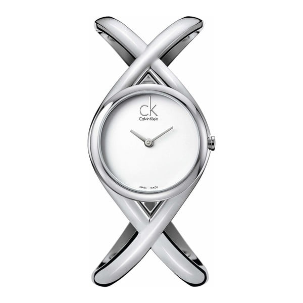 Dámské stříbrné hodinky Calvin Klein