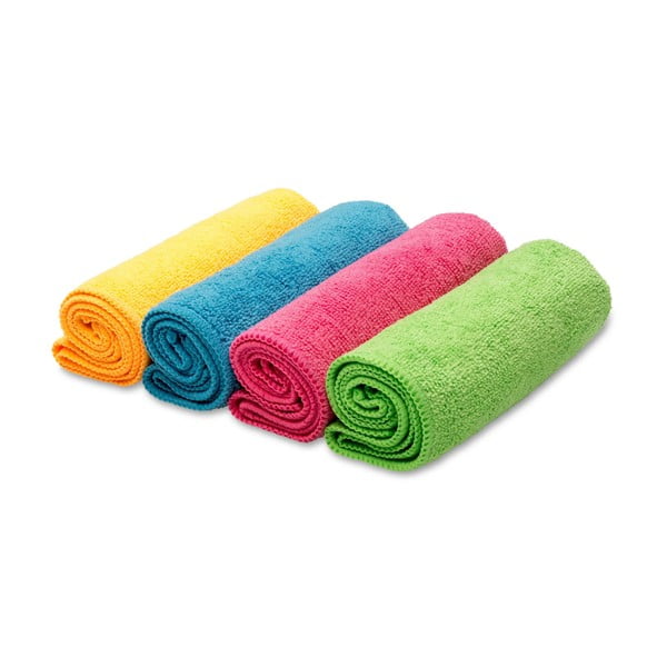 4 mikrokiudlapi komplekt, 30 x 30 cm Colors - Vileda-image-4