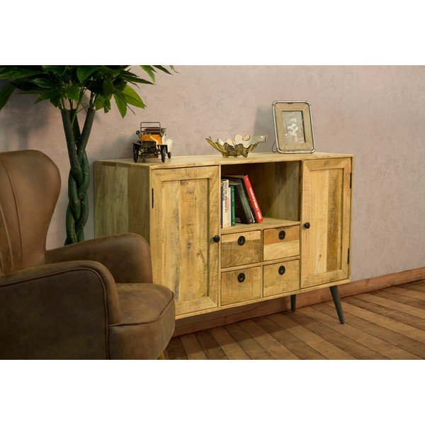 Mangopuidust kapp, laius 130 cm Belgrado - Mauro Ferretti-image-1