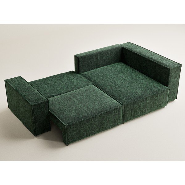 Tumeroheline šenilldiivanvoodi/panipaigaga nurgadiivan (parem nurk/L-kujuline) Tonga - Maison de Rêve-image-3