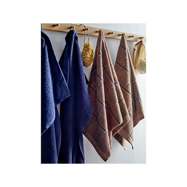 Tumesinine puuvillane froteerätik 50x100 cm Comfort - Södahl-image-3