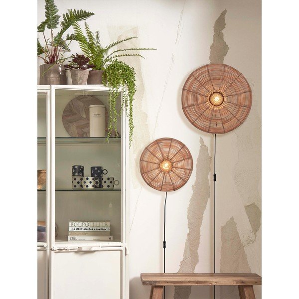 Puiduvärvi seinalamp ø 40 cm Tanami - Good&Mojo-image-4