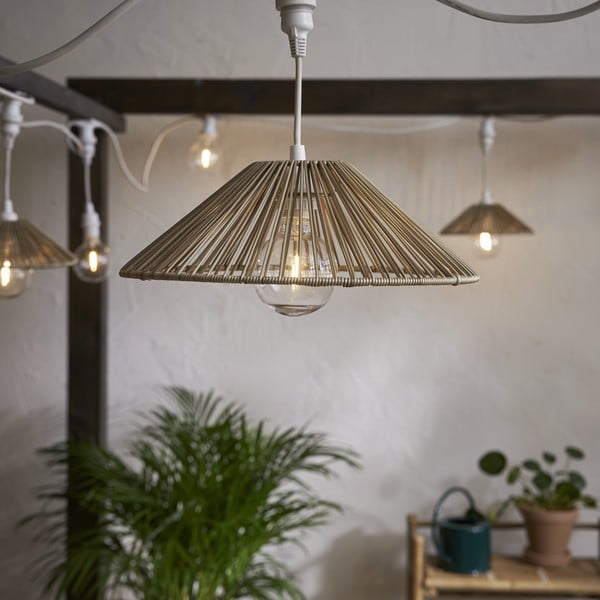 Beež lambivari ø 38 cm Vide - Star Trading-image-1