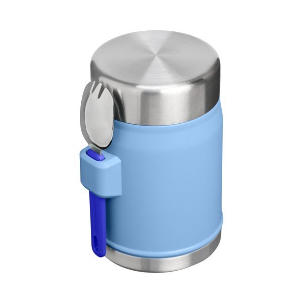 Sinine roostevabast terasest toidutermos 400 ml Legendary Food Jar + Spork Blue Sky - Stanley-image-2