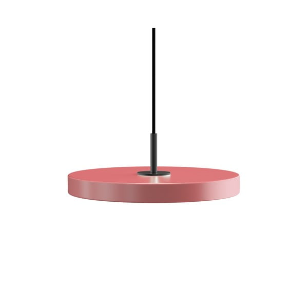 Roosa LED rippvalgusti metallist lambivarjuga ø 31 cm Asteria Mini - UMAGE