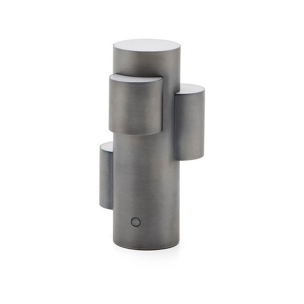 Must metallist hämardatav LED-laualamp (kõrgus 26,5 cm) Adrina - Kave Home