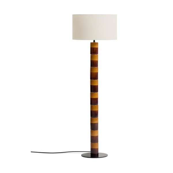 Põrandalamp tekstiilist varjuga (kõrgus 146 cm) Mavran - Kave Home