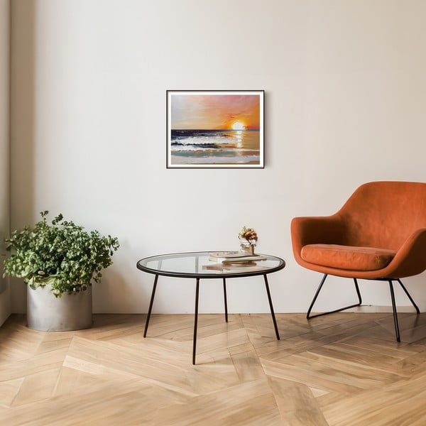 Maal 40x50 cm Sunset on the Beach-image-1