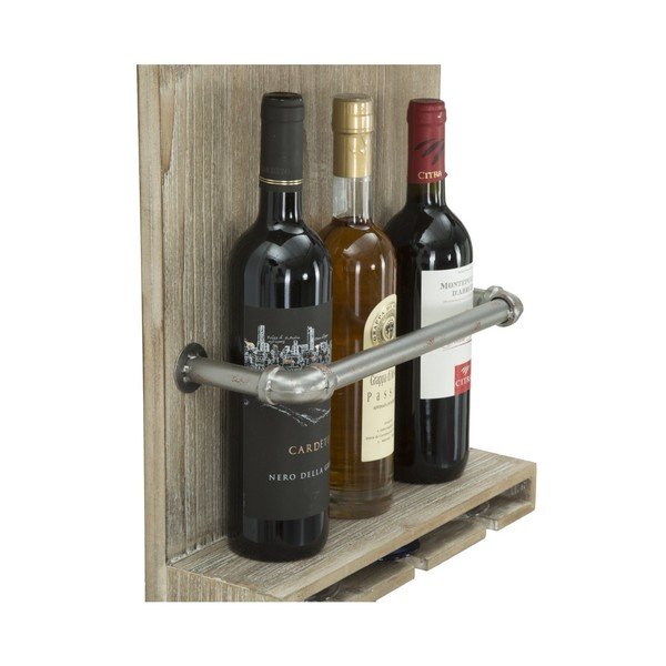 Pudelite ja klaaside hoidja seinale, 76 x 34 cm - Mauro Ferretti-image-3