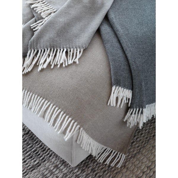 Vanaroosa ruuduline puuvillane riie , 140 x 180 cm Jade - Euromant-image-2