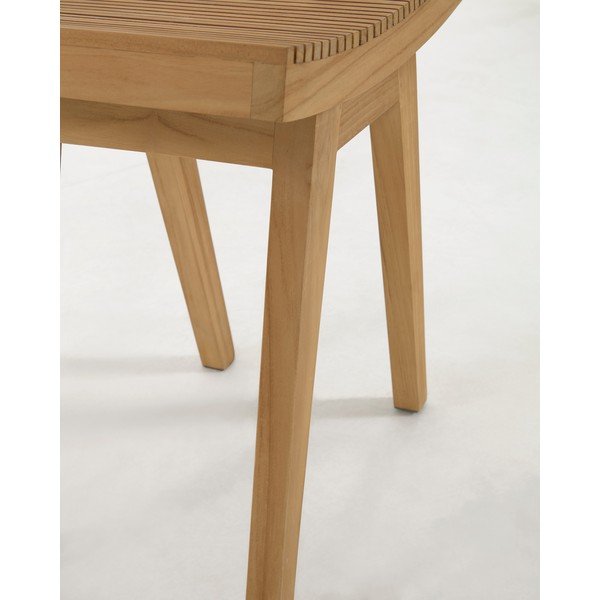 Tiikpuidust tool Vicentina - Kave Home-image-3