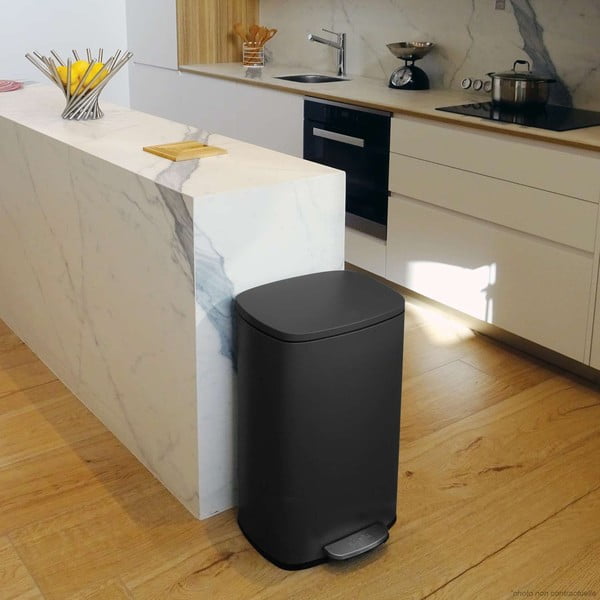 Matt must terasest prügikast 50 l Akira - Spirella-image-1