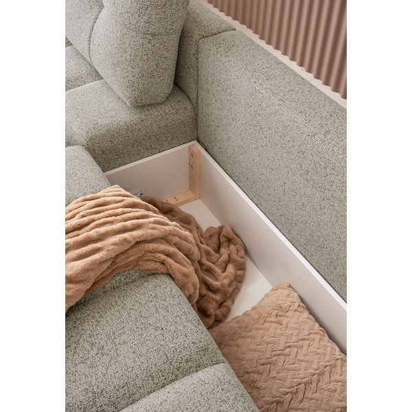 Helepruun modulaarne nurgadiivanvoodi koos panipaigaga (vasak nurk) Lulu – Miuform-image-2