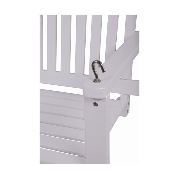 Valge puidust aiakiik Augusta - Garden Pleasure-image-2