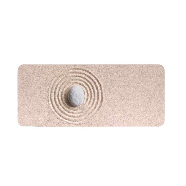 Helepruun vannitoamatt 50x120 cm Serena - douceur d'intérieur