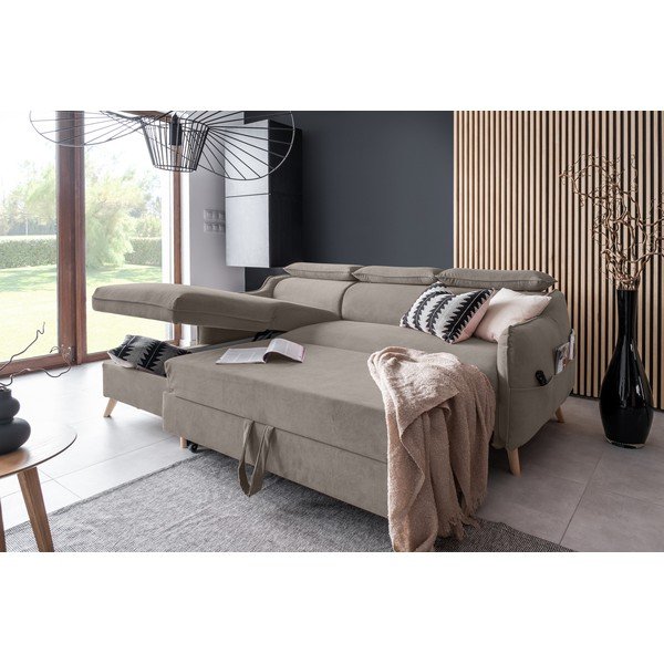 Helepruun sametist nurgadiivan (vasak nurk) Sweet Harmony - Miuform-image-4