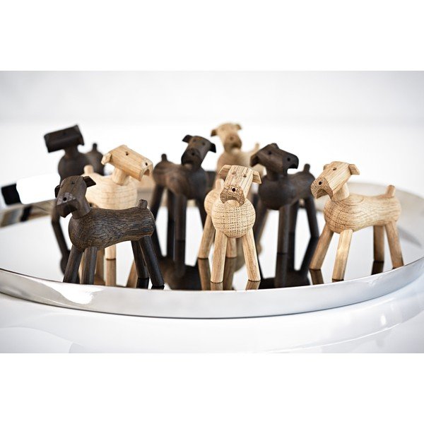 Täispuidust tammepuustiku statsionaar Suitsutatud Tim - Kay Bojesen Denmark-image-1