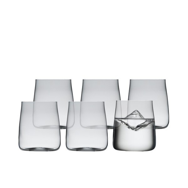 Klaasid 6 tk komplektis 420 ml Zero - Lyngby Glas