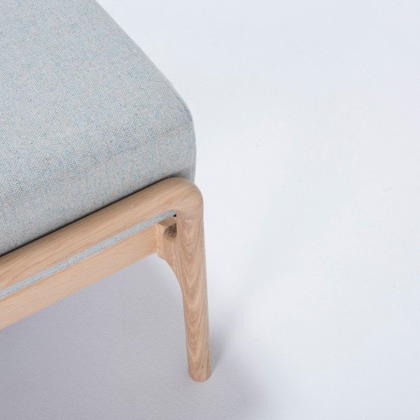 Tammepuust konstruktsiooniga sinihall jalatsihoidja Fawn - Gazzda-image-3