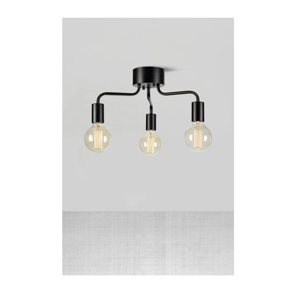 Must laevalgusti metallist varjuga 38x38 cm Avery – Markslöjd-image-1