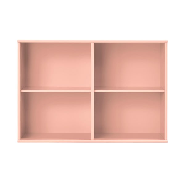 Roosa rippuv raamaturiiul 89x61x32,5 cm Mistral - Hammel Furniture