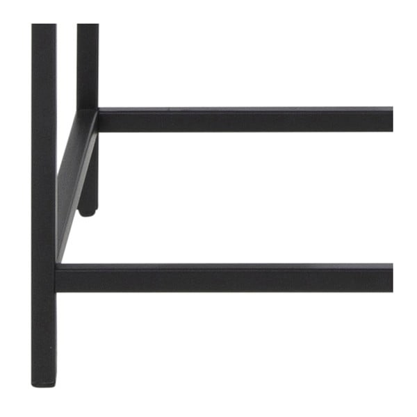 Must metallist vitriinkapp 77x150 cm Seaford - Actona-image-2