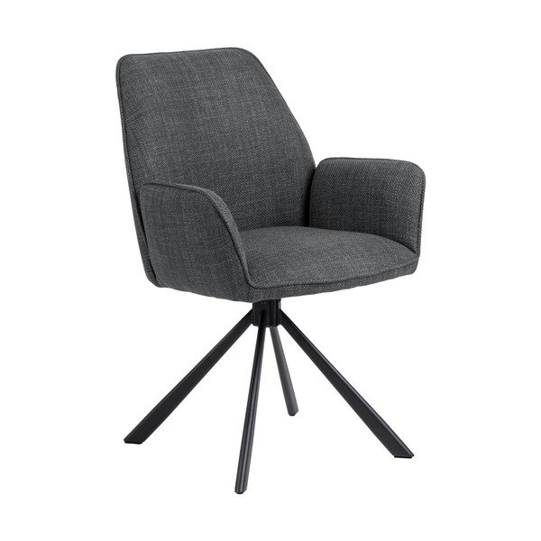 Tumehallid käetugedega söögitoolid 2tk komplektis Glenda - Actona