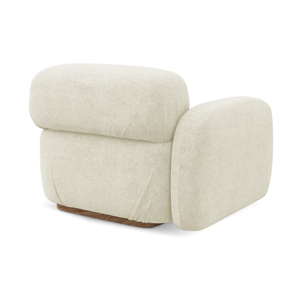 Kreemikas diivanimoodul bukleekangast (vasakpoolne nurk) Ailani - Makamii-image-3