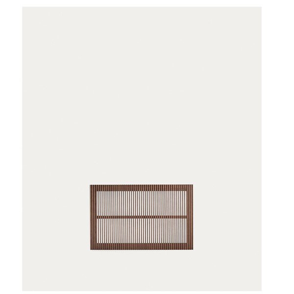 Tumeda naturaalse värvi tuhapuidust peatsiplaat 105x70 cm Beyla - Kave Home-image-3