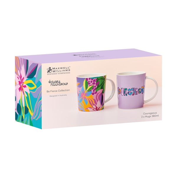 Portselanist kruusid 2tk komplektis 380ml Be Fierce - Maxwell & Williams-image-2
