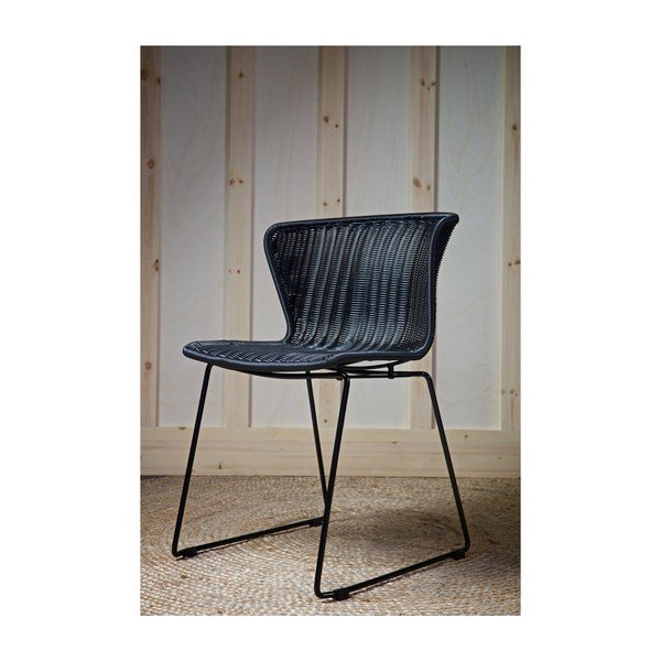 2 musta tooliga komplekt, mis sobib nii sise- kui ka välistingimustesse Wings - WOOOD-image-4