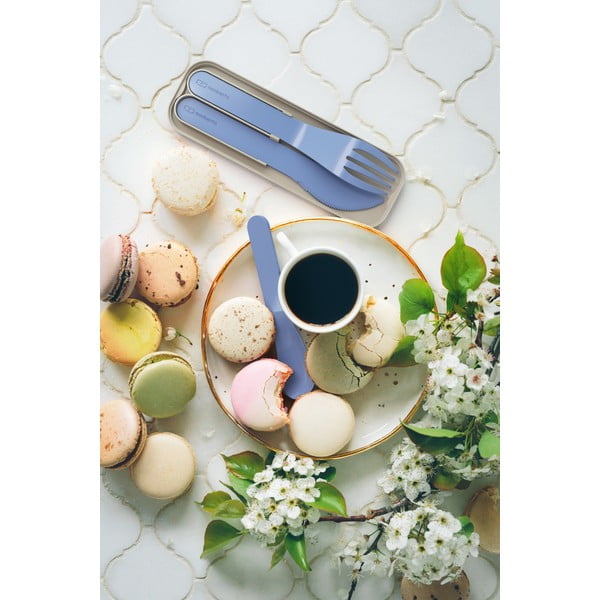 3-osaline komplekt siniseid Pocket reisitarbeid - Monbento-image-1