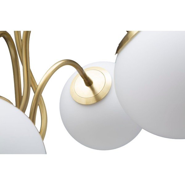 Valge/kuldne laualamp klaasist varjuga (kõrgus 74 cm) Glamy – Mauro Ferretti-image-1