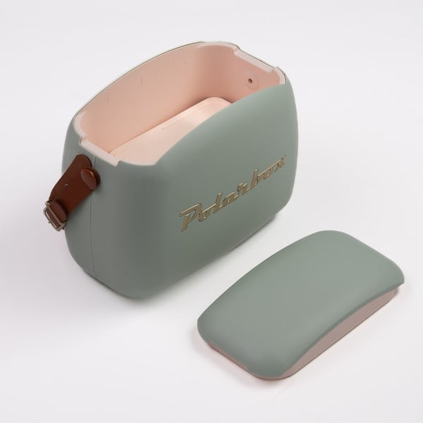 Hallikas-roheline jahutuskast 6l Classic Gold - Polarbox-image-3