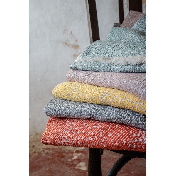 Punane ruuduline puuvillane Dotty , 140 x 180 cm Diamond - Euromant-image-3