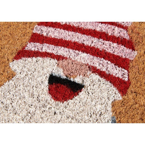 Kookoskiududest jõulumotiividega uksematt 40x70 cm Christmas Gnomes – Hanse Home-image-2