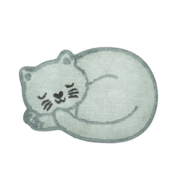Helesinine puuvillane lastevaip 43x60 cm Sleeping Cat - Sass & Belle