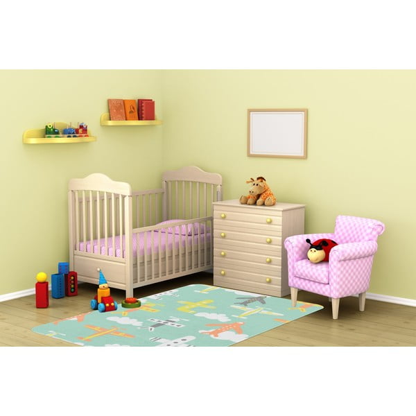 Heleroheline laste vaip 100x140 cm Happy Plains - Oyo Concept-image-2