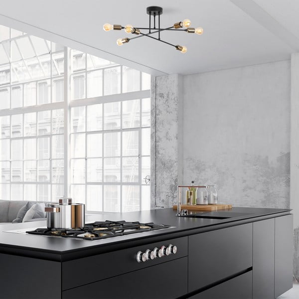 Must laevalgusti Fleur - Opviq lights-image-2