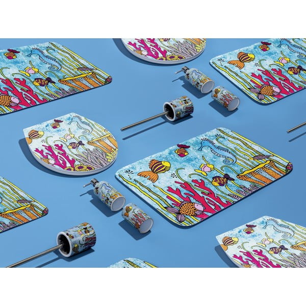 Tekstiilist vannitoamatt 45x70 cm Rollin'Art Ocean Life - Wenko-image-1