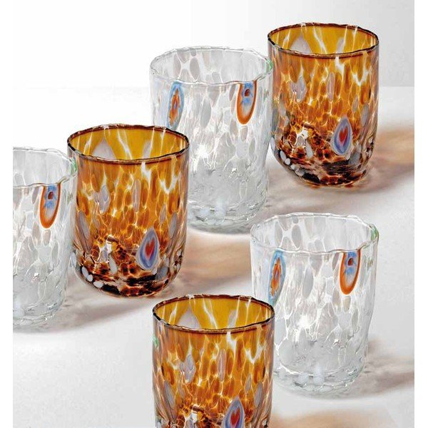 Klaasid 6 tk komplektis 400 ml Pavone - Brandani-image-3