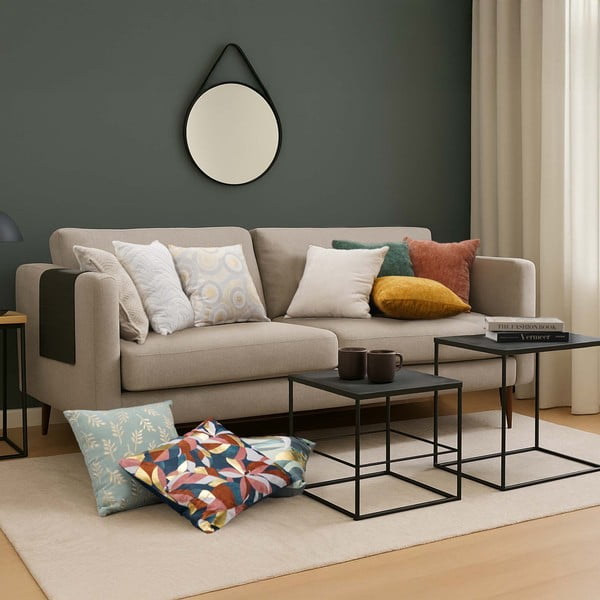 Sametist padjapüür 40x40 cm Natureo - douceur d'intérieur-image-3