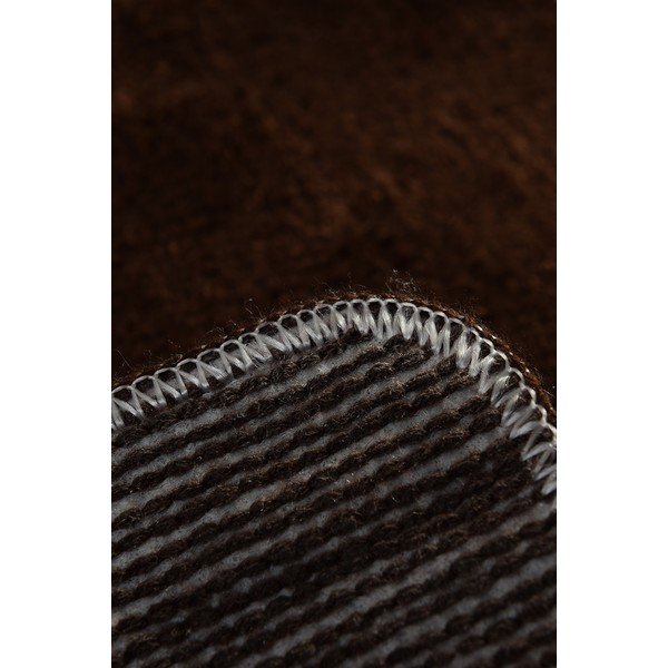 Tumepruun vannitoamatt ø 90 cm Havai - Foutastic-image-2