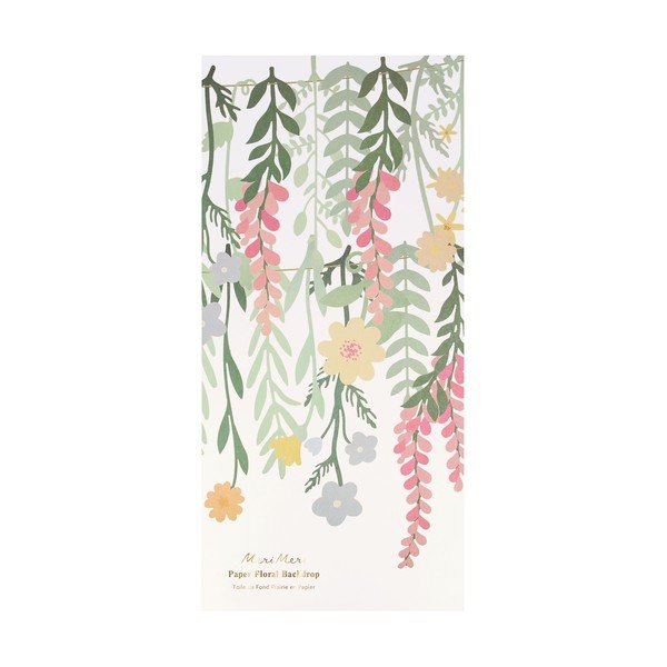 Garland Floral Backdrop - Meri Meri-image-2