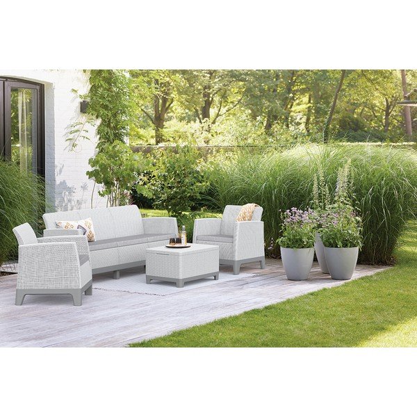 Helehall aiamööbli komplekt viiele Scandi Forma - Keter-image-1